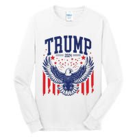 Trump American Flag Pro Trump America Tall Long Sleeve T-Shirt