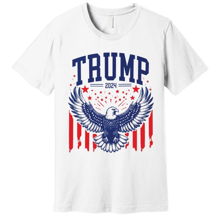 Trump American Flag Pro Trump America Premium T-Shirt