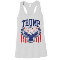 Trump American Flag Pro Trump America Women's Racerback Tank