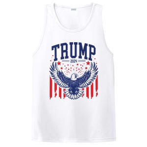 Trump American Flag Pro Trump America PosiCharge Competitor Tank