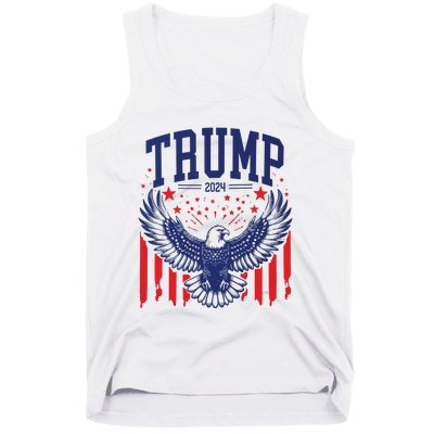 Trump American Flag Pro Trump America Tank Top