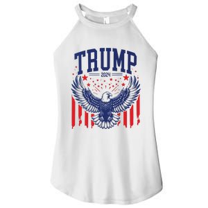 Trump American Flag Pro Trump America Women's Perfect Tri Rocker Tank