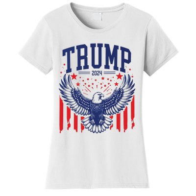 Trump American Flag Pro Trump America Women's T-Shirt