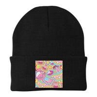 Trippy American Flag Pattern Beanie