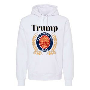 Trump A Fine President 2024 Re Election 2024 Premium Hoodie