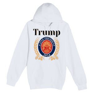 Trump A Fine President 2024 Re Election 2024 Premium Pullover Hoodie