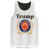 Trump A Fine President 2024 Re Election 2024 Mesh Reversible Basketball Jersey Tank