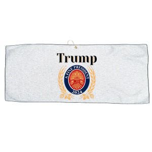 Trump A Fine President 2024 Re Election 2024 Large Microfiber Waffle Golf Towel