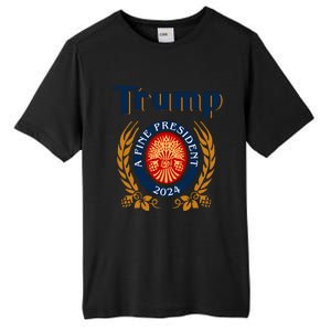 Trump A Fine President 2024 Tall Fusion ChromaSoft Performance T-Shirt