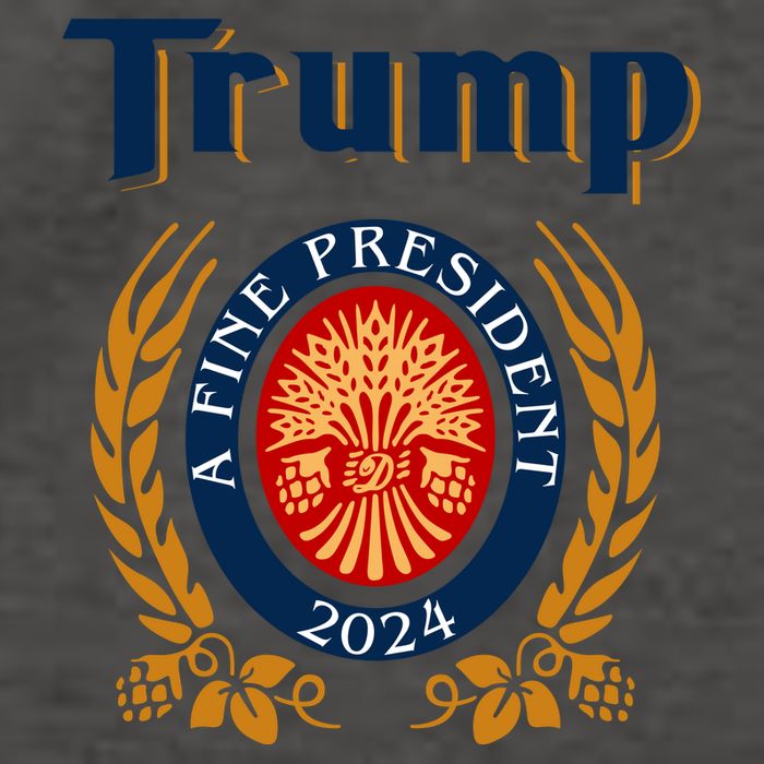 Trump A Fine President 2024 Vector Backpack