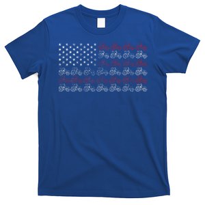 Tractor American Flag Farmer T-Shirt