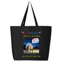 Tell A Friend Cat On A Fence Cats For Kamala 25L Jumbo Tote