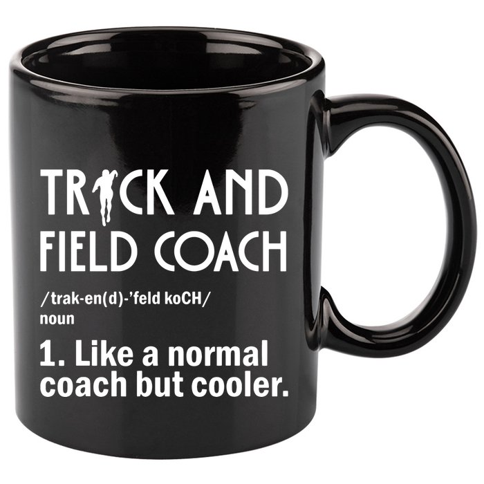Track And Field Coach Definition Athletics Sports 11oz C Handle Ceramic Mug