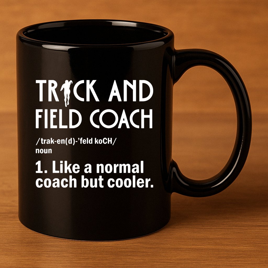 Track And Field Coach Definition Athletics Sports 11oz C Handle Ceramic Mug
