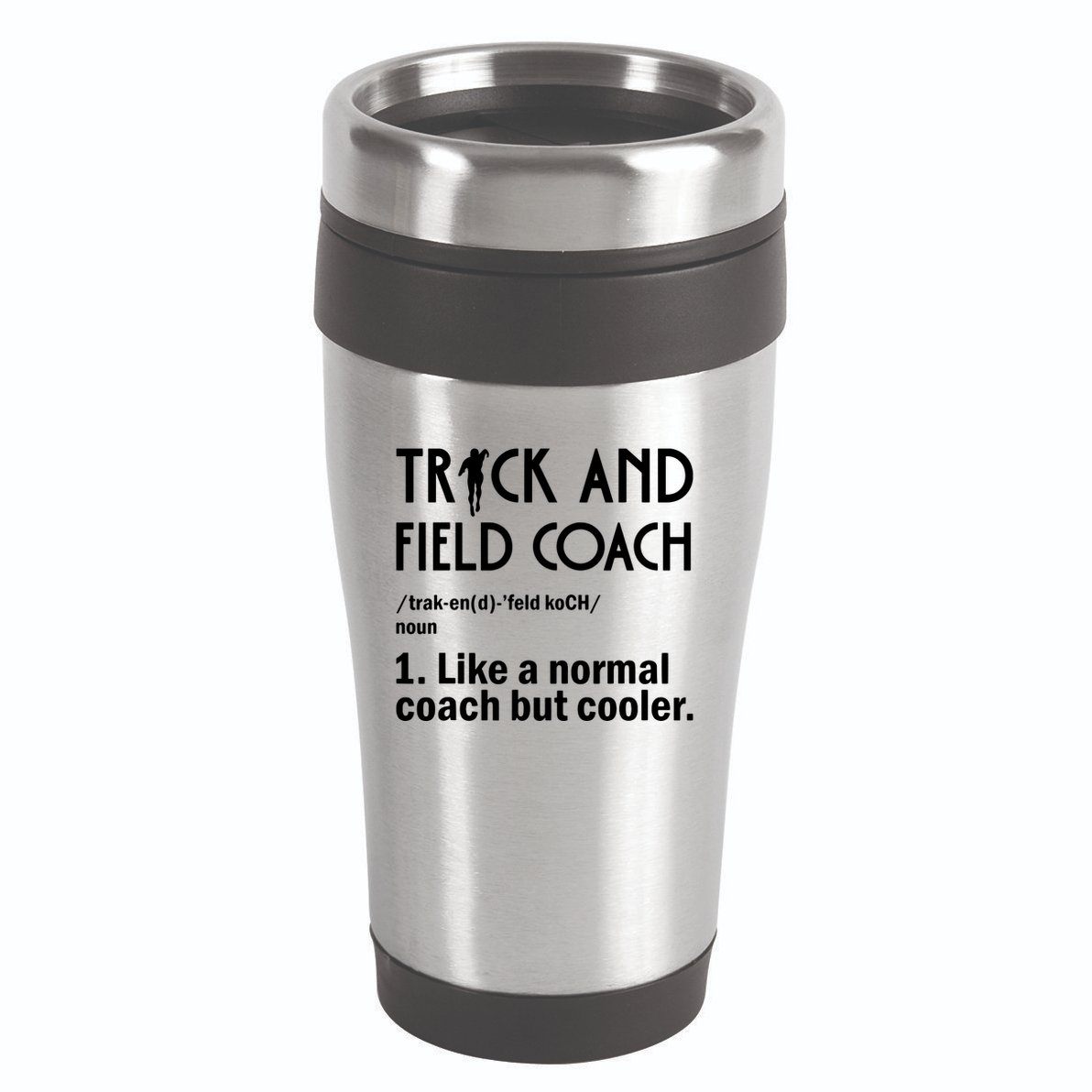 Track And Field Coach Definition Athletics Sports 16oz Travel Tumbler
