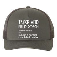 Track And Field Coach Definition Athletics Sports Yupoong Adult 5-Panel Trucker Hat