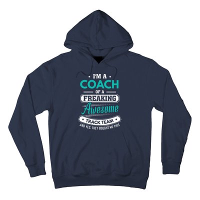 Track And Field Coach Track Team Coach Gift Hoodie