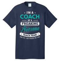 Track And Field Coach Track Team Coach Gift Tall T-Shirt