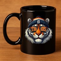 Tigers Apparel Fan Illustration 11oz C Handle Ceramic Mug