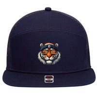 Tigers Apparel Fan Illustration 7 Panel Mesh Trucker Snapback Hat