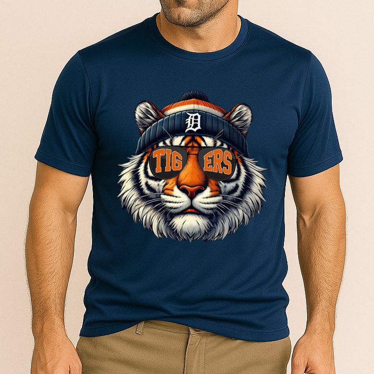 Tigers Apparel Fan Illustration Cooling Performance Crew T-Shirt
