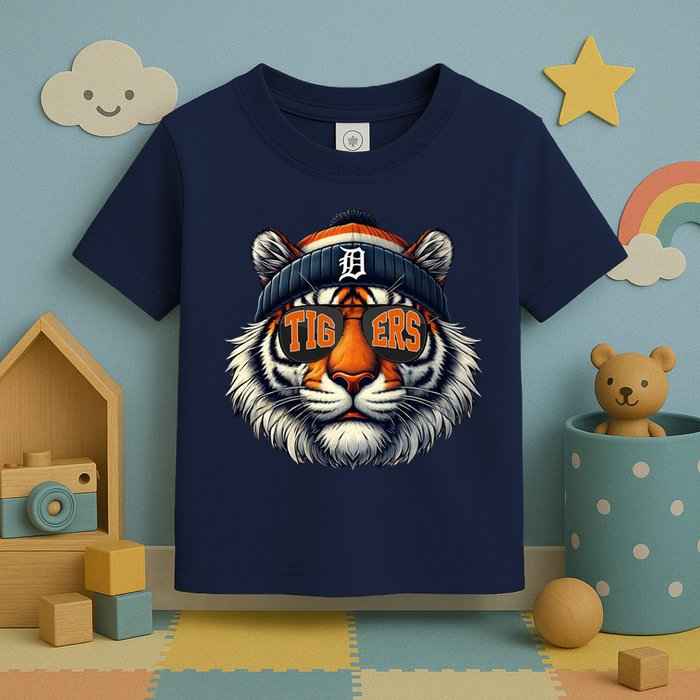 Tigers Apparel Fan Illustration Toddler T-Shirt
