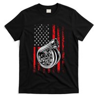 Turbo American Flag Racing Turbo T-Shirt