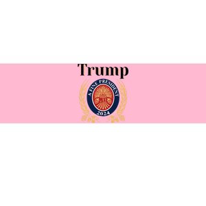 Trump A Fine President 2024 Reelection 2024 Bumper Sticker