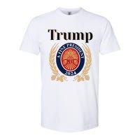 Trump A Fine President 2024 Reelection 2024 Softstyle CVC T-Shirt