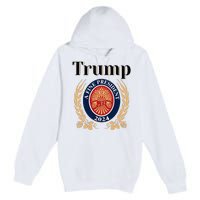 Trump A Fine President 2024 Reelection 2024 Premium Pullover Hoodie