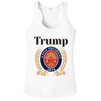 Trump A Fine President 2024 Reelection 2024 Ladies PosiCharge Competitor Racerback Tank