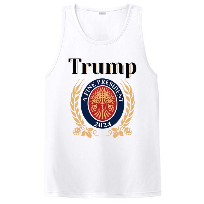 Trump A Fine President 2024 Reelection 2024 PosiCharge Competitor Tank