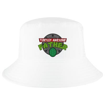 Turtley Awesome Father Awesome Fathers Day Cool Comfort Performance Bucket Hat