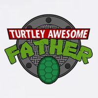 Turtley Awesome Father Awesome Fathers Day Mousepad