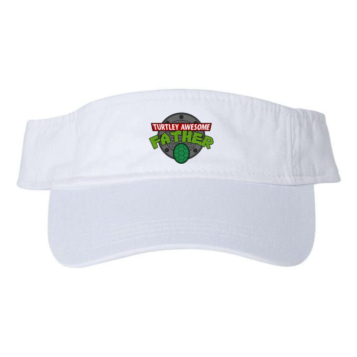 Turtley Awesome Father Awesome Fathers Day Visor