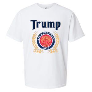 Trump A Fine President 2024 Sueded Cloud Jersey T-Shirt