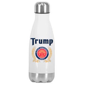 Trump A Fine President 2024 Stainless Steel Insulated Water Bottle