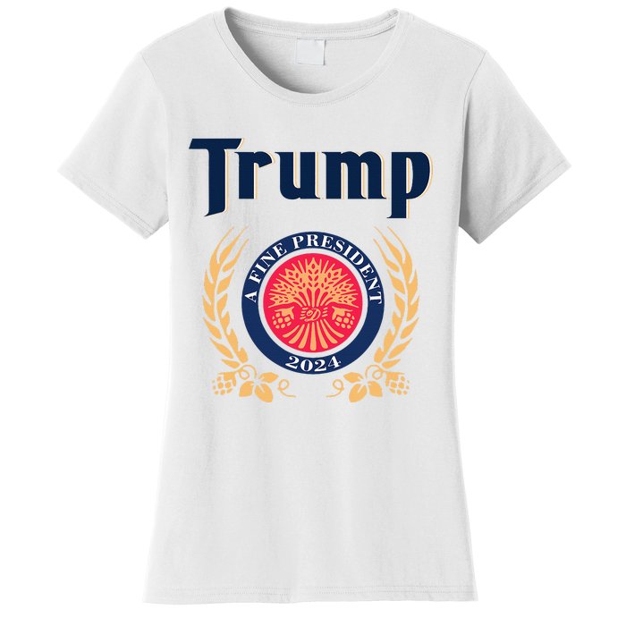 Trump A Fine President 2024 Women's T-Shirt