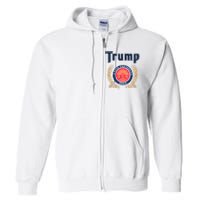 Trump A Fine President 2024 Full Zip Hoodie