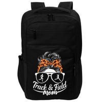 Track And Field Mom Athlete Runner Mothers Day 2025 Impact Tech Backpack