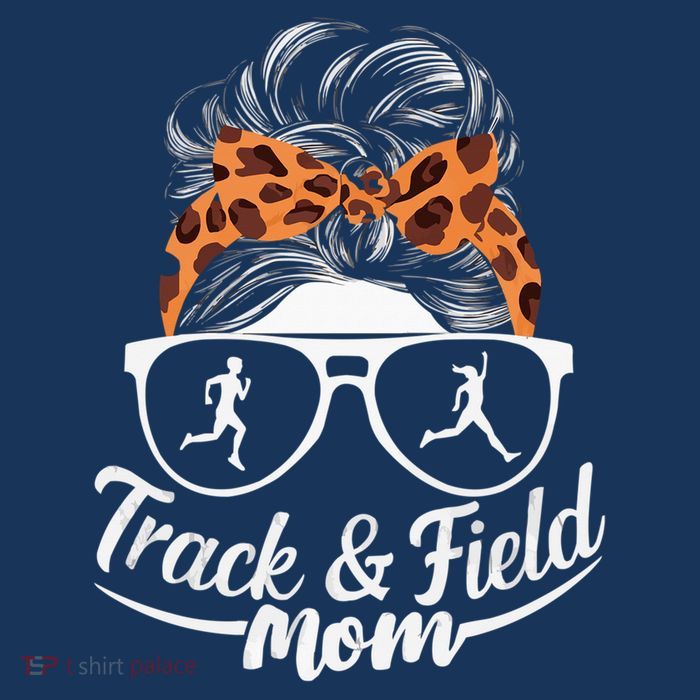 Track And Field Mom Athlete Runner Mothers Day 2025 Cool Comfort Performance Bucket Hat
