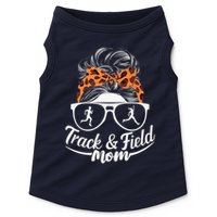 Track And Field Mom Athlete Runner Mothers Day 2025 Doggie Tank