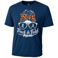 Track And Field Mom Athlete Runner Mothers Day 2025 Cooling Performance Crew T-Shirt