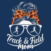 Track And Field Mom Athlete Runner Mothers Day 2025 16 in Basic Backpack
