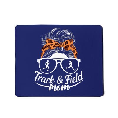 Track And Field Mom Athlete Runner Mothers Day 2025 Mousepad