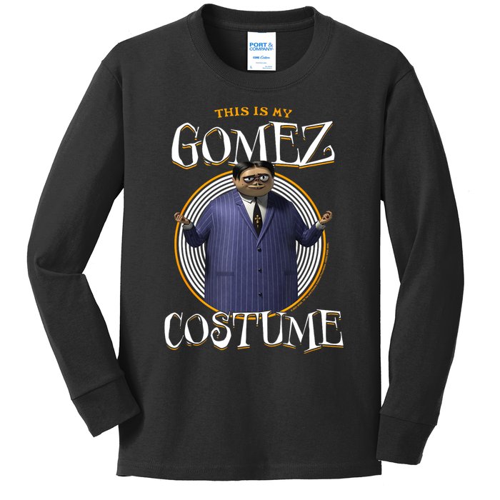 The Addams Family 2 Halloween This Is My Gomez Costume Kids Long Sleeve Shirt