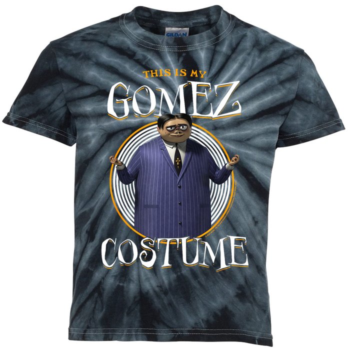 The Addams Family 2 Halloween This Is My Gomez Costume Kids Tie-Dye T-Shirt