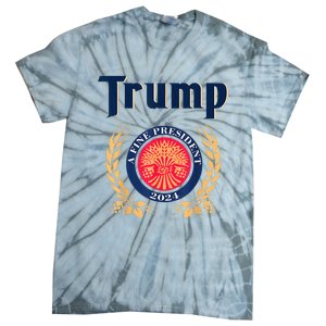 Trump A Fine President 2024 Take America Back Election Tie-Dye T-Shirt