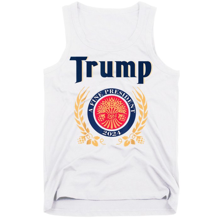 Trump A Fine President 2024 Take America Back Election Tank Top