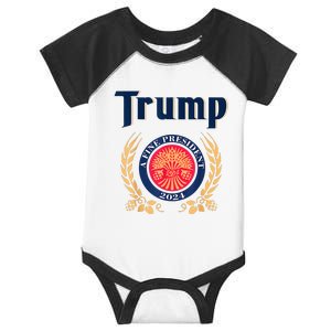 Trump A Fine President 2024 Take America Back Election Infant Baby Jersey Bodysuit